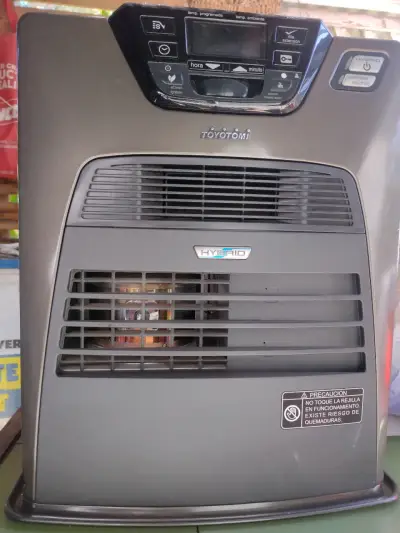 🔥 ESTUFA TOYOTOMI HYBRID A PARAFINA Y ELÉCTRICA - miniatura 2