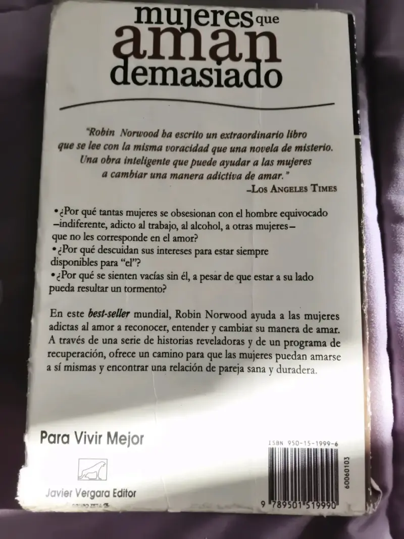 Libro 'Las mujeres que aman demasiado' - 3