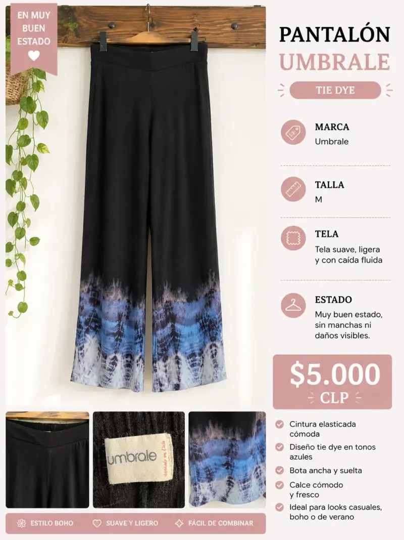 Pantalón Umbrale tie dye - 1