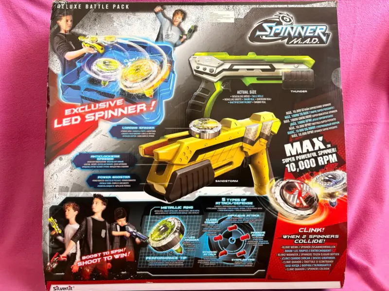 Juego Spinner M.A.D. LED - 2