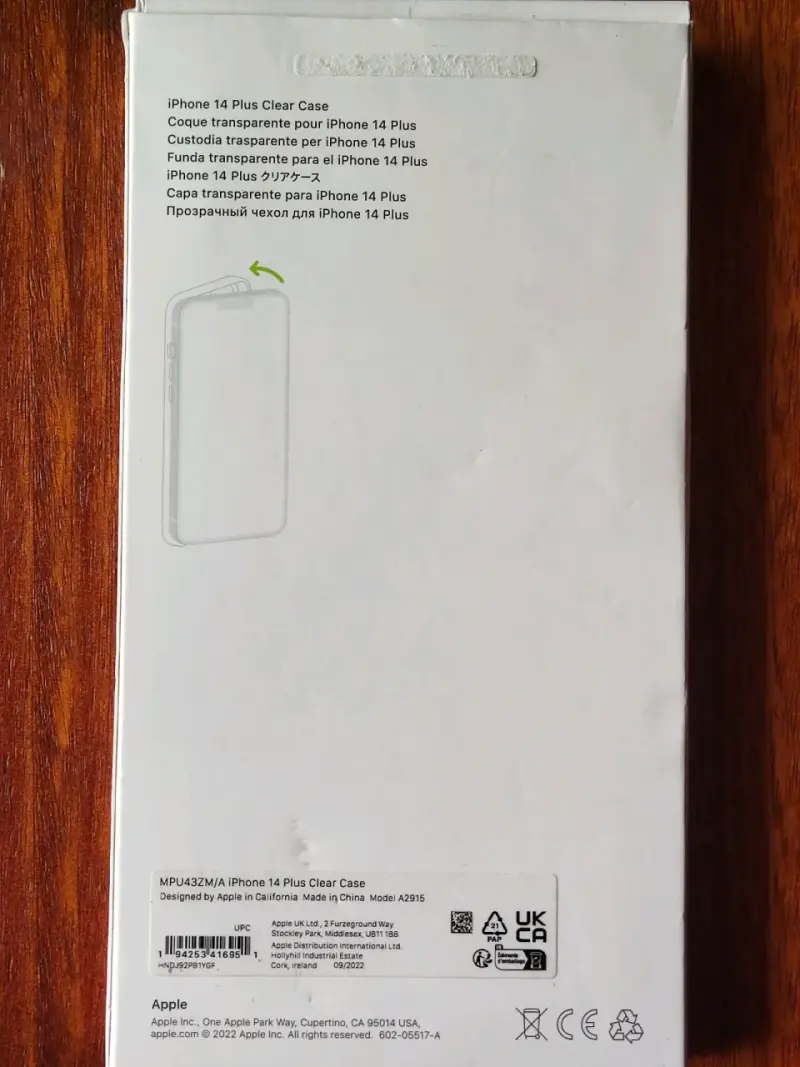 Funda transparente iPhone 14 Plus MagSafe - 3