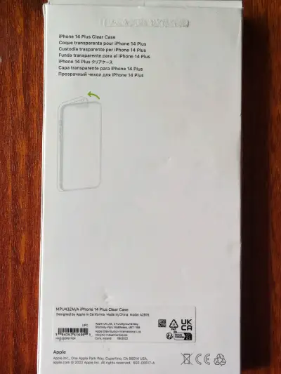 Funda transparente iPhone 14 Plus MagSafe - miniatura 3