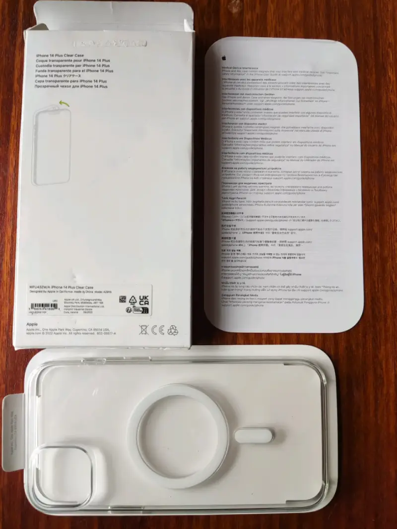Funda transparente iPhone 14 Plus MagSafe - 5