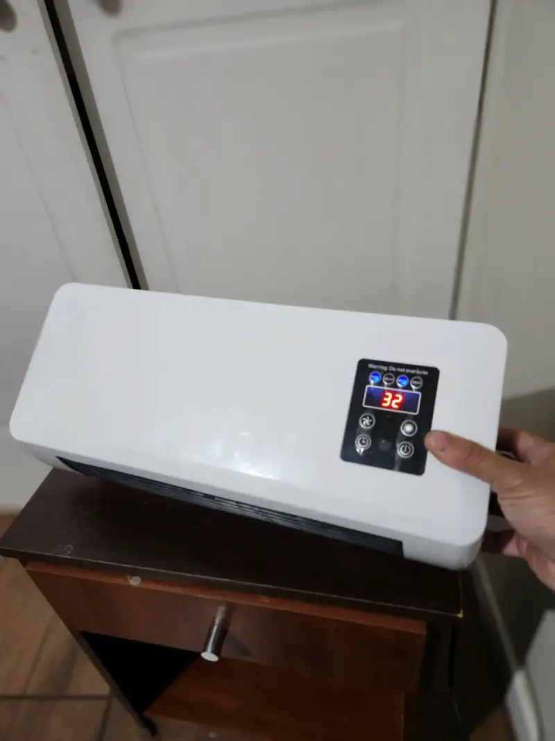 Calefactor de pared eléctrico - 1
