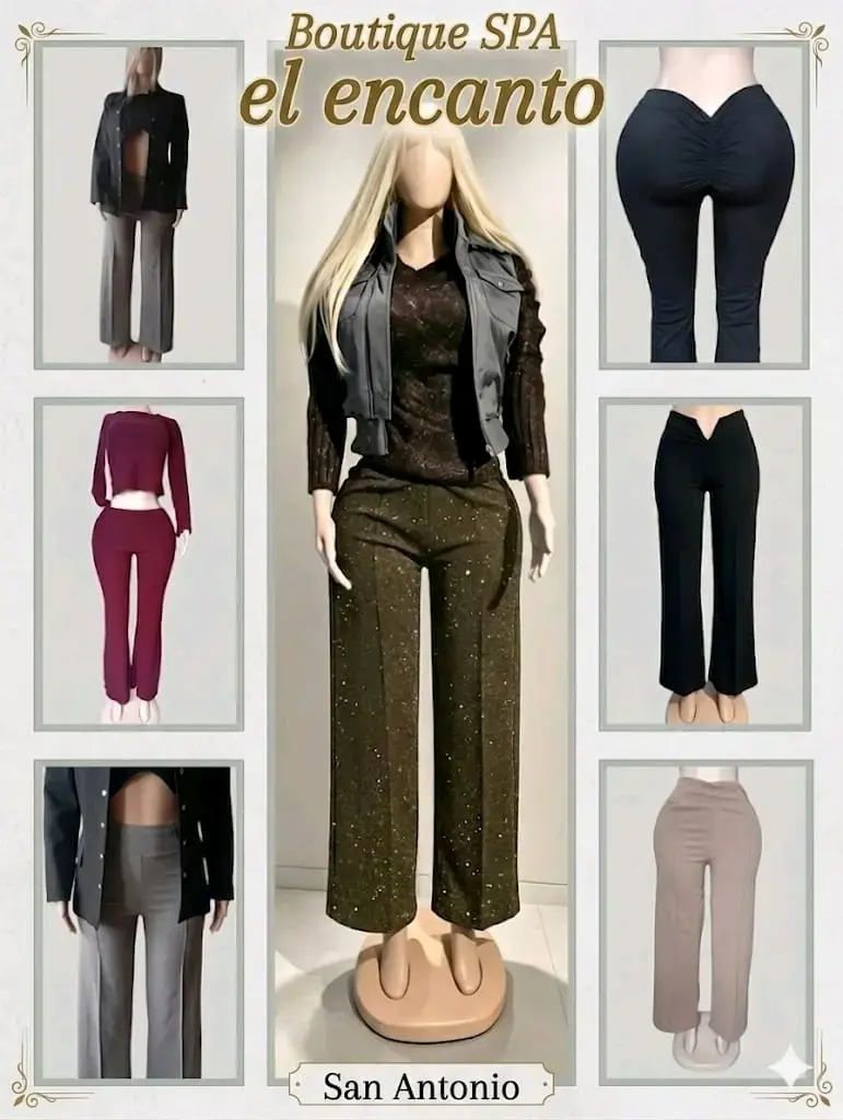 Pantalones acampanados color beige - 2