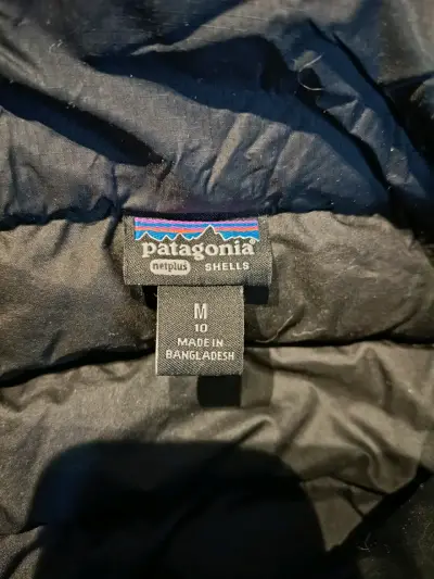 Chaqueta  Patagonia original pluma negra - miniatura 3