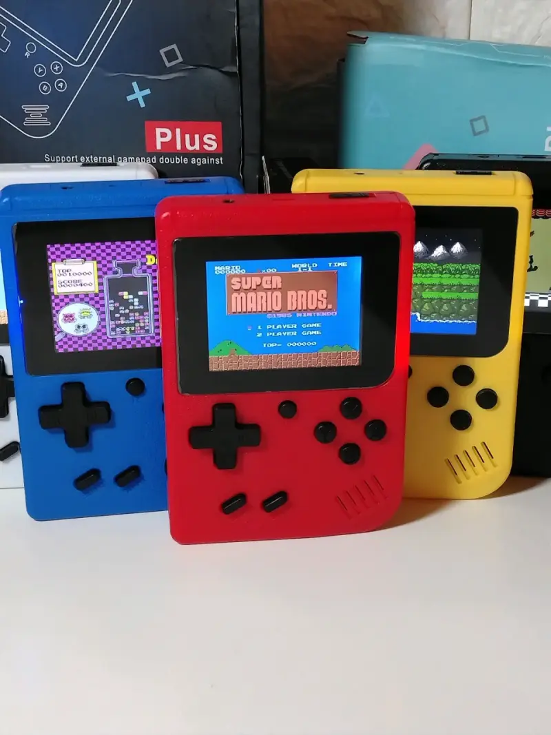 Consola retro portatil 8 bits NES 400 juegos - 1