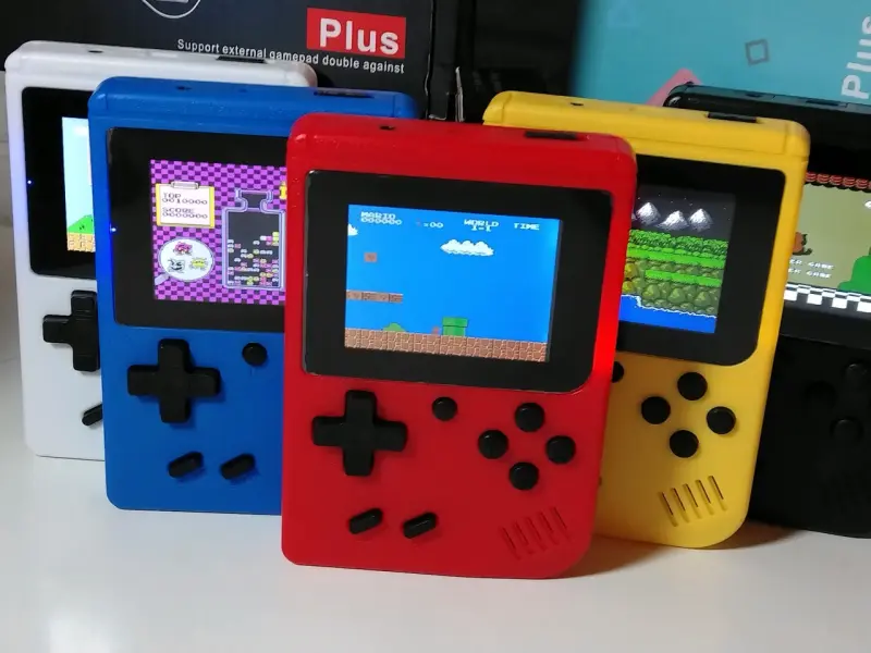 Consola retro portatil 8 bits NES 400 juegos - 2