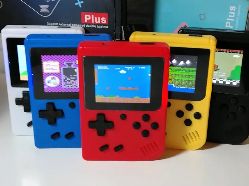 Consola retro portatil 8 bits NES 400 juegos - 3