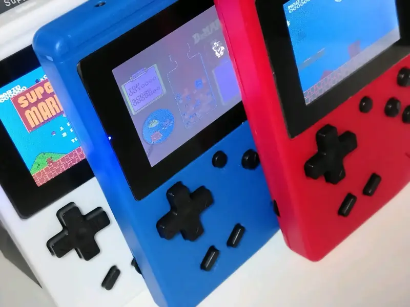 Consola retro portatil 8 bits NES 400 juegos - 6
