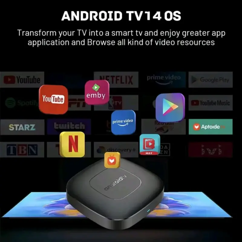 Android TV Box 8K Mortal T1 - 4