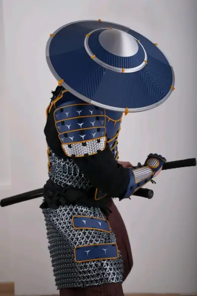Traje completo de samurai - miniatura 3
