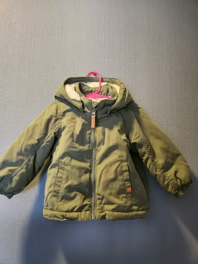 Parka verde para niño - miniatura 1
