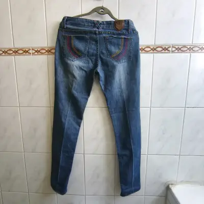 Jeans azul talla 40 aprox (29) - miniatura 2