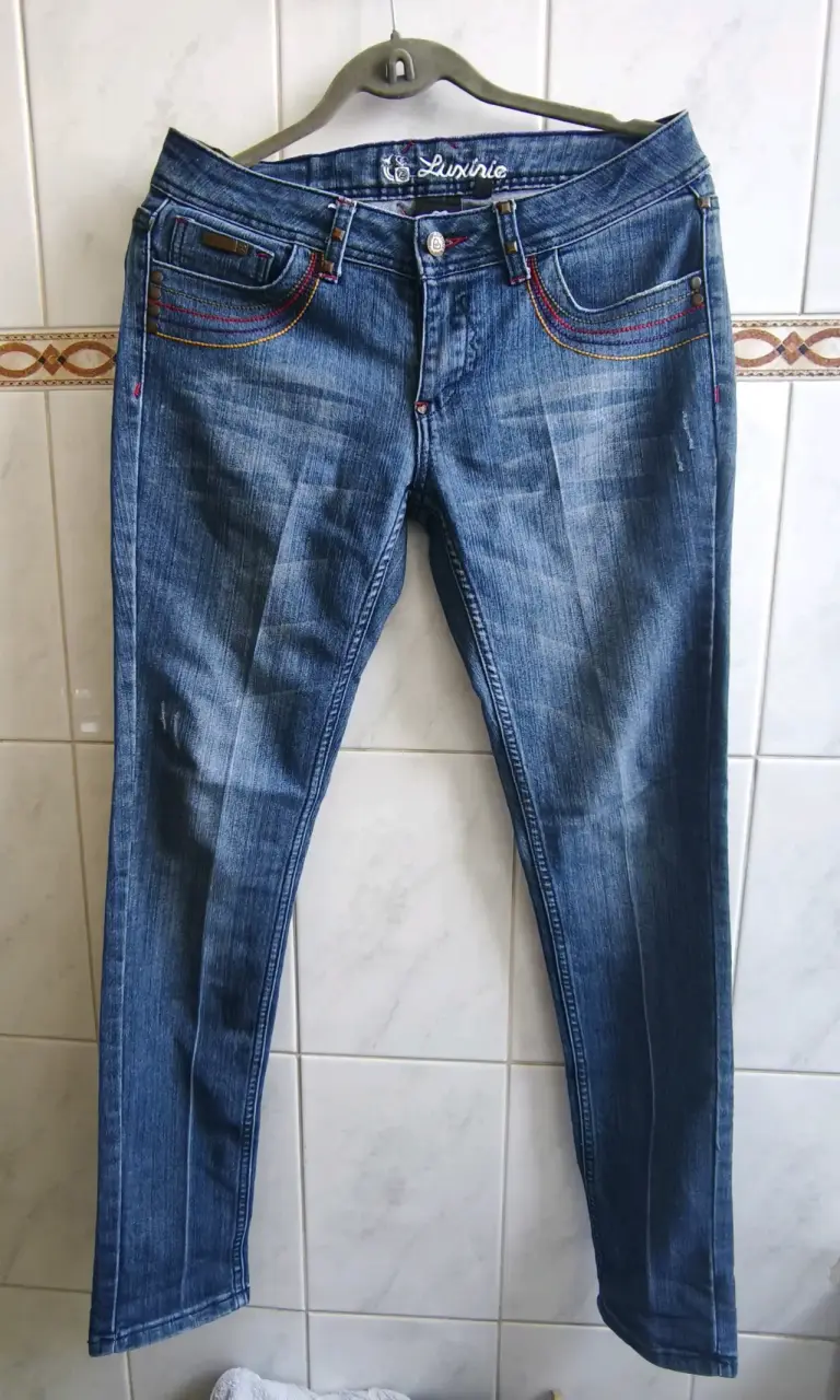 Jeans azul talla 40 aprox (29) - 4