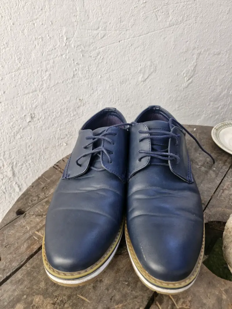 Zapatos de vestir azul marino - 1
