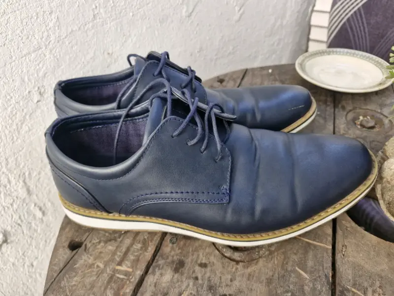 Zapatos de vestir azul marino - 2
