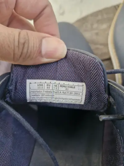 Zapatos de vestir azul marino - miniatura 4