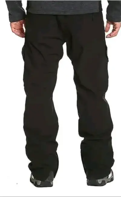 Pantalones de nieve Gerry negros - miniatura 2