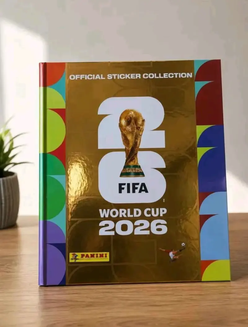 Álbum Panini Mundial 2026 tapa dura