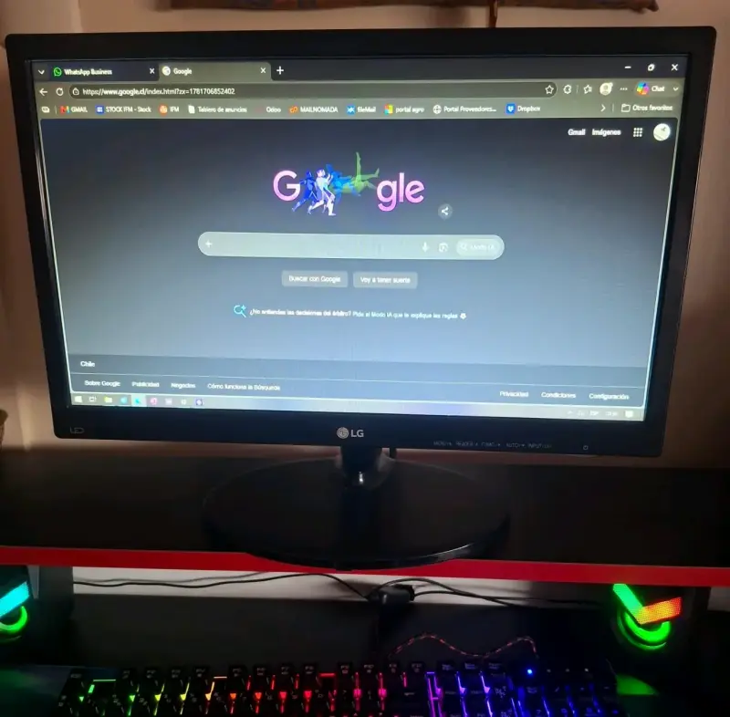 Monitor LG de 19 pulgadas - 1