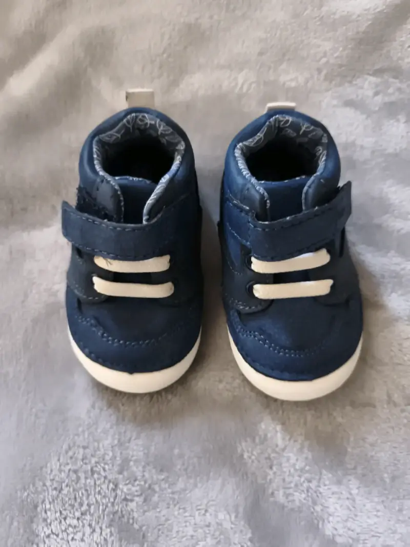 Zapatillas de bebé azul - 1