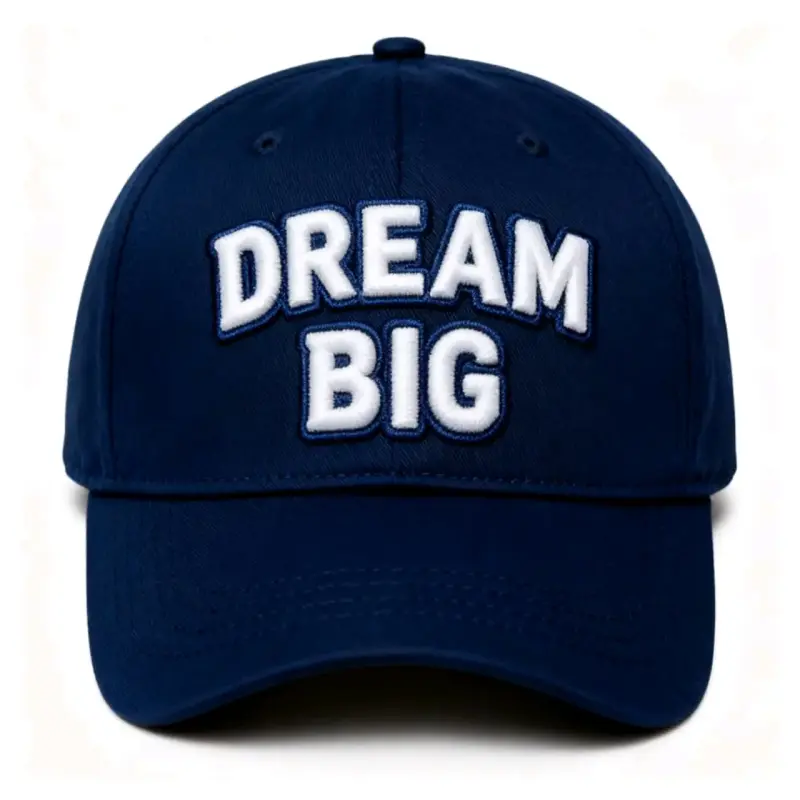 Gorra verde bordado 'Faith Over Fear' - 4
