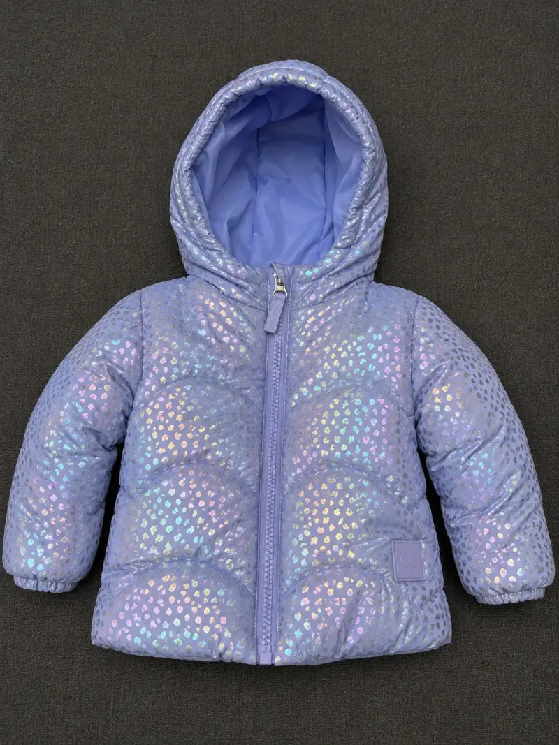 Chaqueta de invierno infantil holográfica - 1