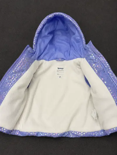 Chaqueta de invierno infantil holográfica - miniatura 2