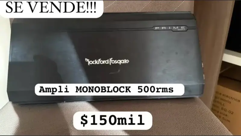 Amplificador Monoblock 500W RMS