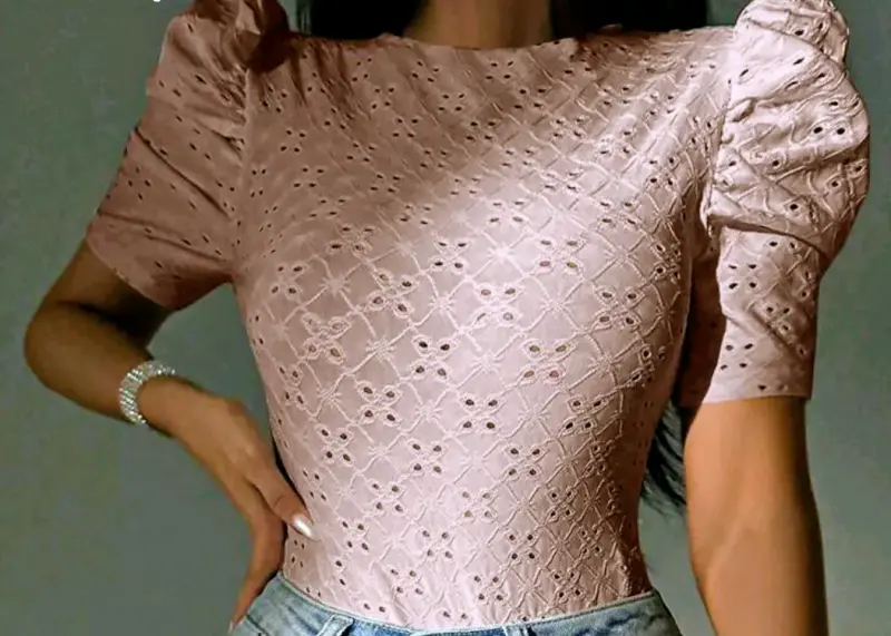 Body de encaje beige - 2
