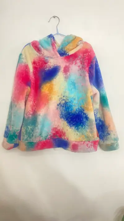 Polerón tie-dye vibrante - miniatura 1