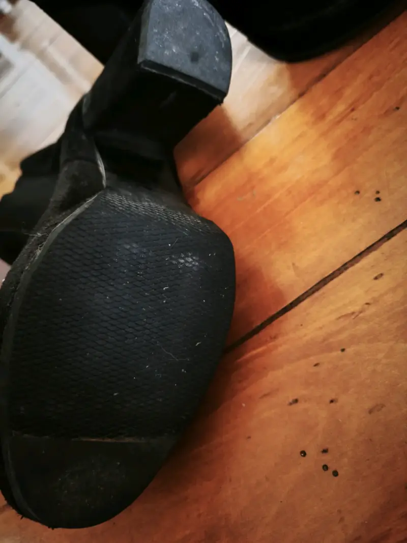 Botines negros de tacón Via Uno - 3