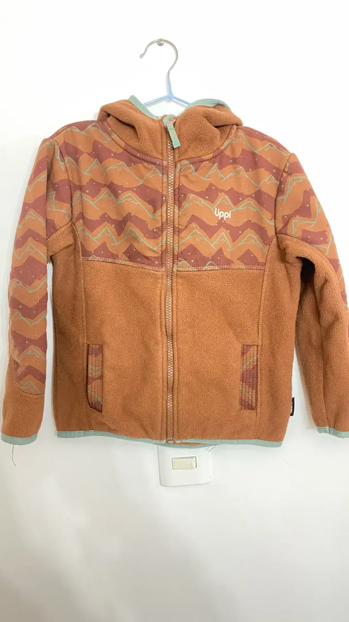Chaqueta polar Lippi marrón - 1