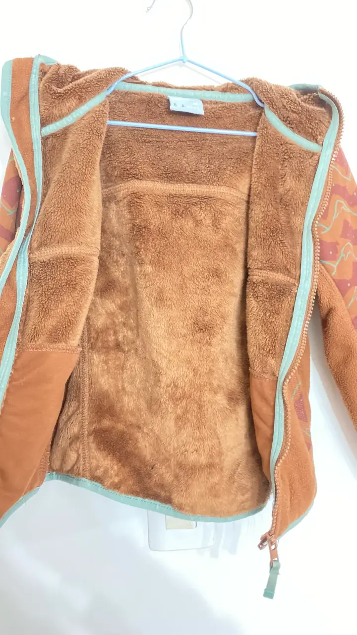 Chaqueta polar Lippi marrón - 4