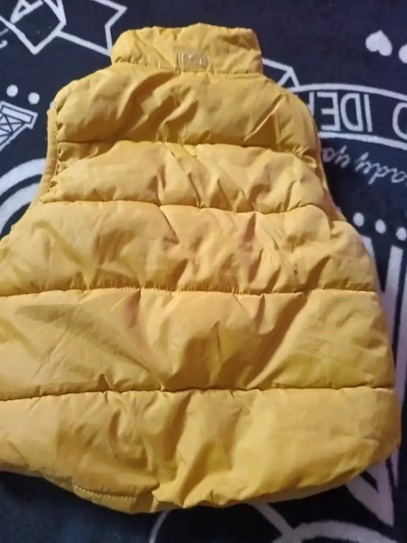 Chaleco acolchado amarillo - 3