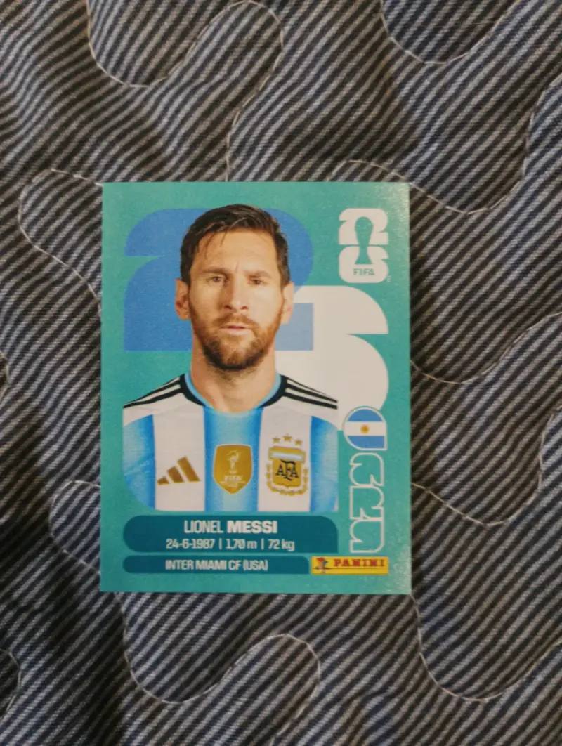 Lámina Messi