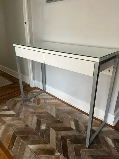 Escritorio blanco moderno - miniatura 1