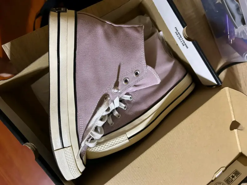 Zapatillas Converse All Star rosadas - 2
