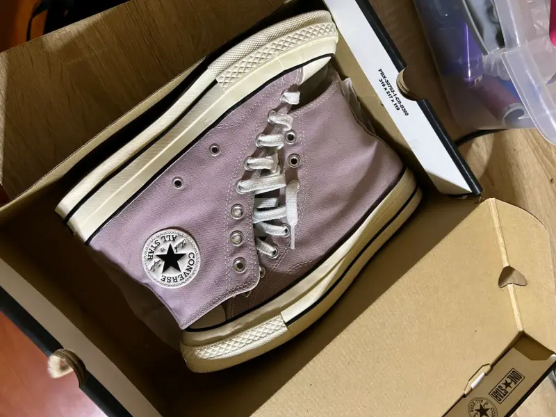 Zapatillas Converse All Star rosadas - 3