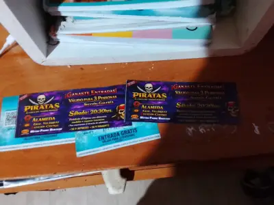 Entradas show Piratas 3 personas - miniatura 1