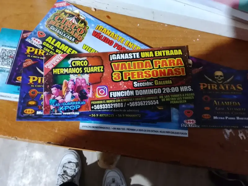 Entradas show Piratas 3 personas - 4