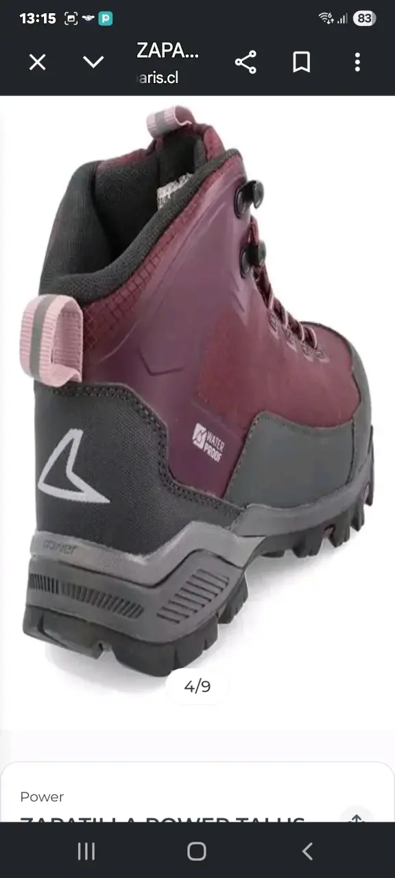 ZAPATILLA POWER TALUS MANTEL H2O MUJER - 2