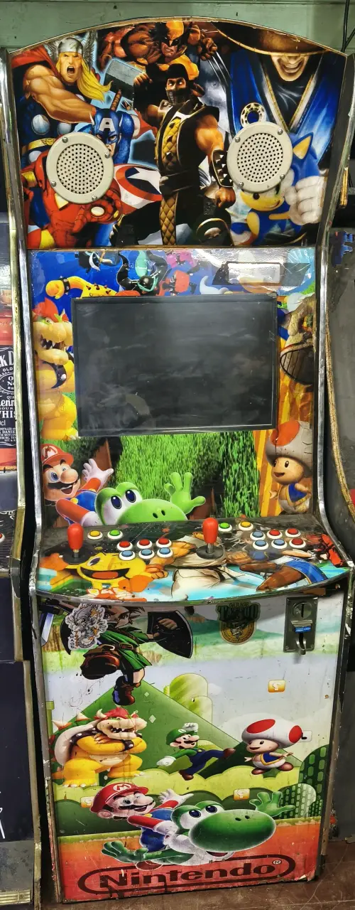 Máquina arcade retro multijuego