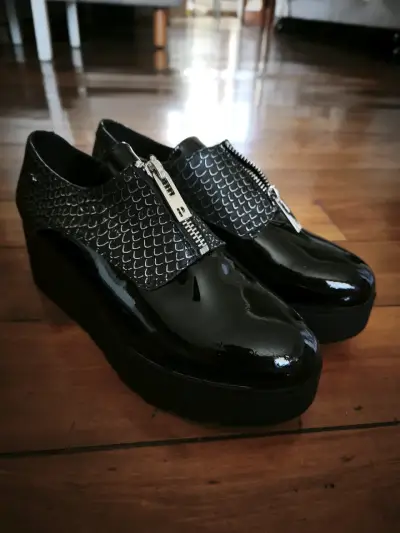 Zapatos de plataforma Pollinii Charol - miniatura 1