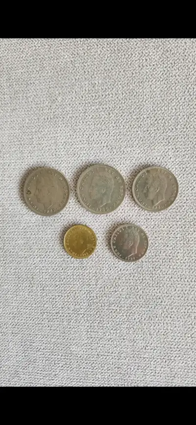 Colección de monedas pesetas - miniatura 2