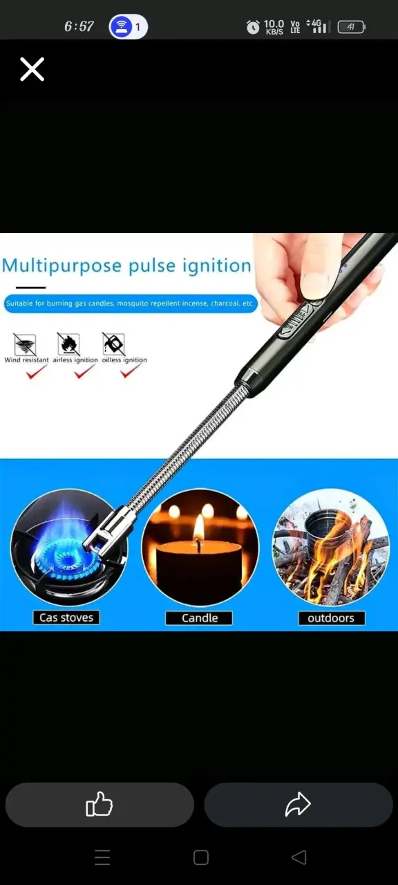 Encendedor multiuso recargable a la luz - 1