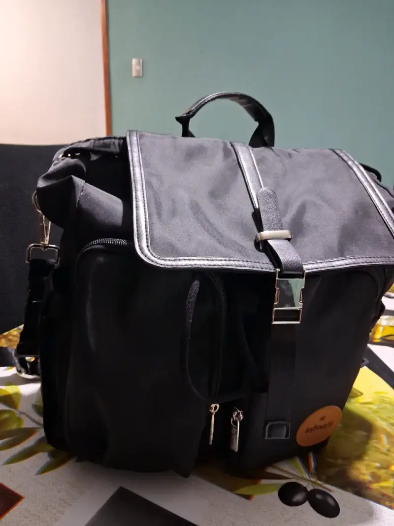 Mochila negra Infanti - 2