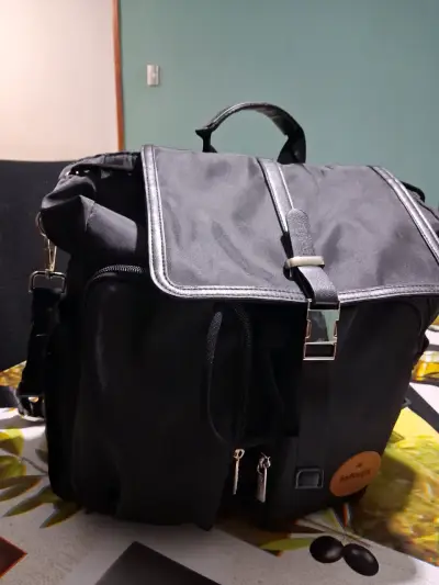 Mochila negra Infanti - miniatura 2