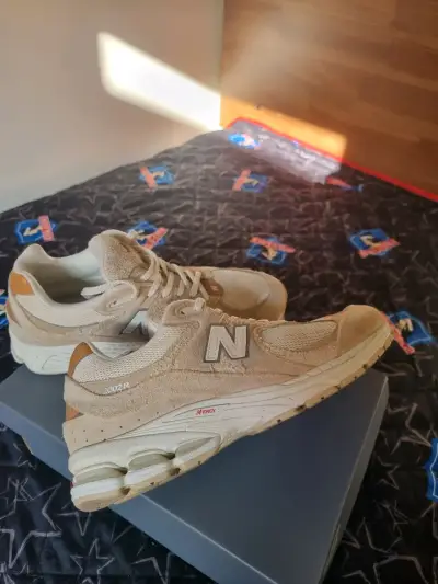 Zapatillas beige New Balance - miniatura 4